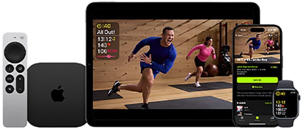 Apple Fitness+ workouts